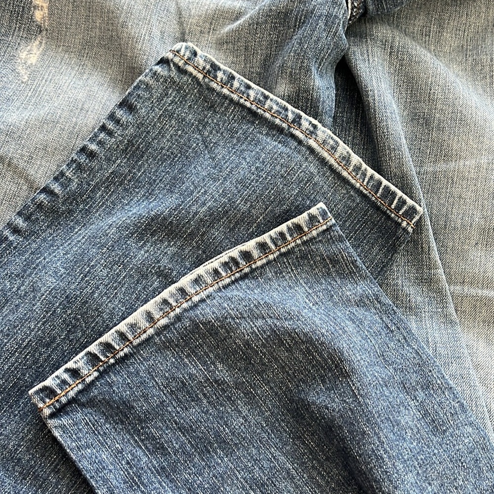 Big Star Straight Leg 33R Medium Blue Wash Jeans - Picture 2 of 4